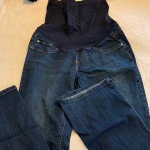 Bootcut maternity jeans